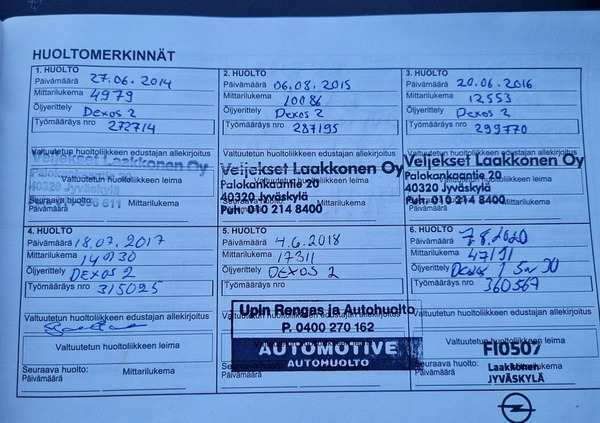 Chevrolet Cruze cena 31999 przebieg: 109000, rok produkcji 2013 z Stęszew małe 436